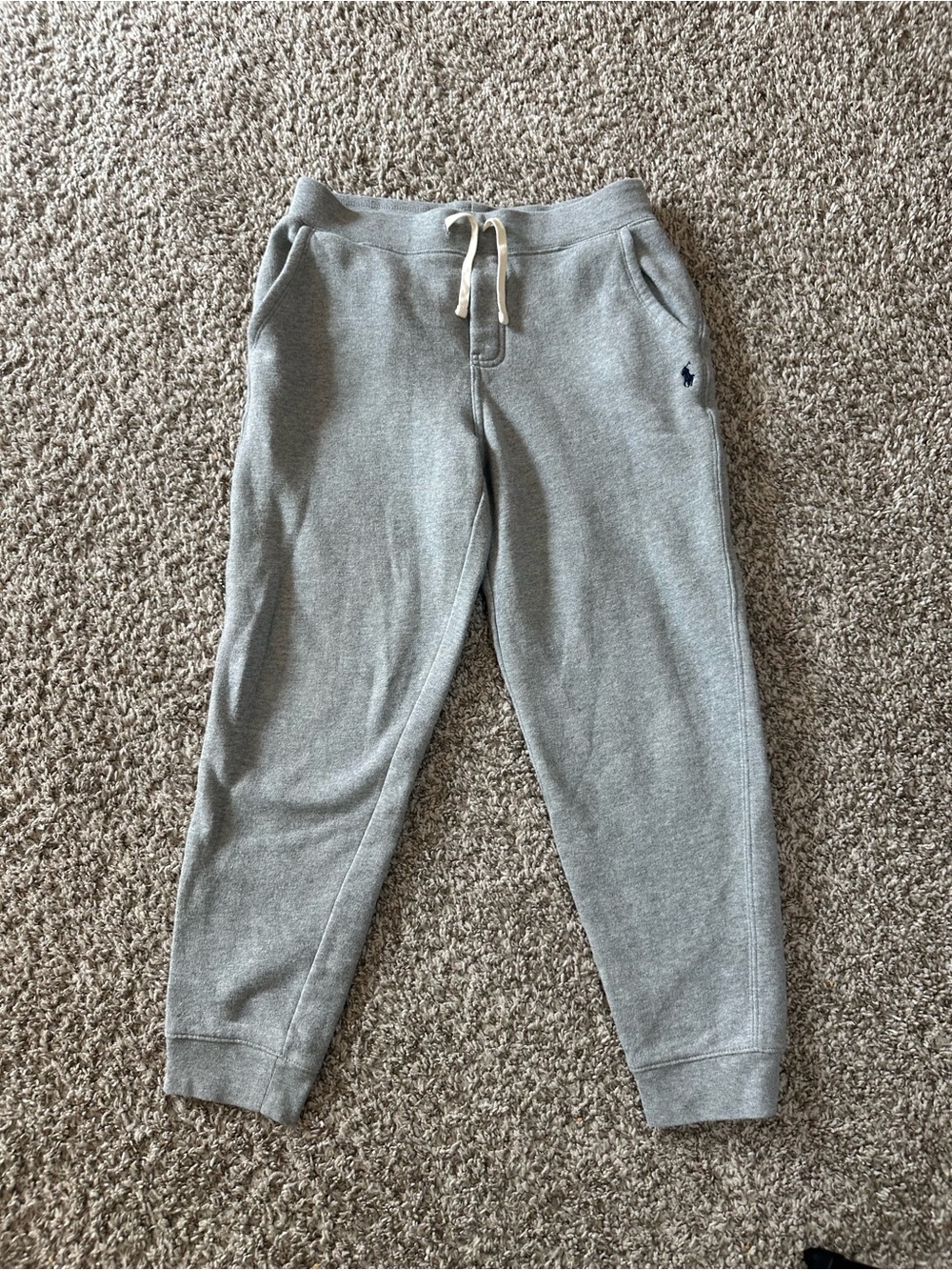 🩶🩶 Polo by Ralph Lauren Gray Kids Sweatpants with Drawstring 🩶🩶
